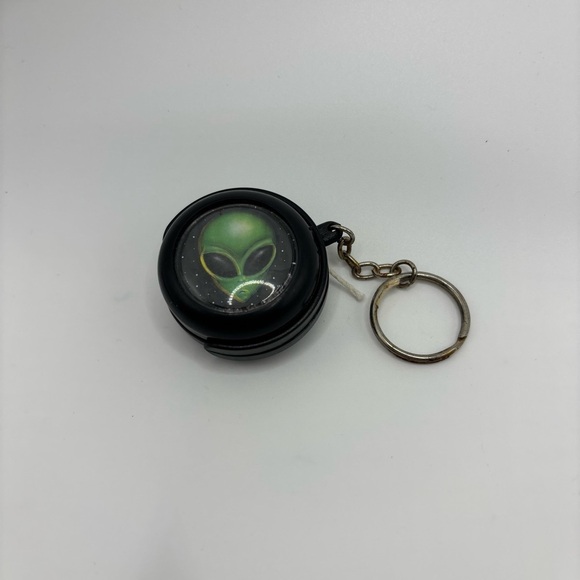 Vintage Alien Print Yoyo Keychain - Picture 1 of 3
